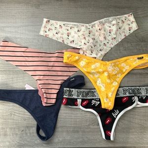 PINK panties all brand new with tags